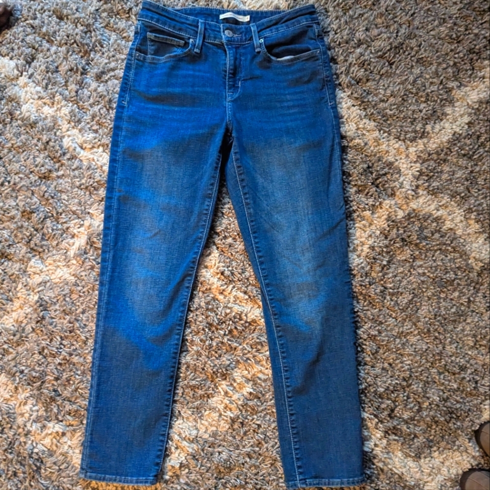 Levi's Classic Mid Rise Skinny Jeans Size 6
